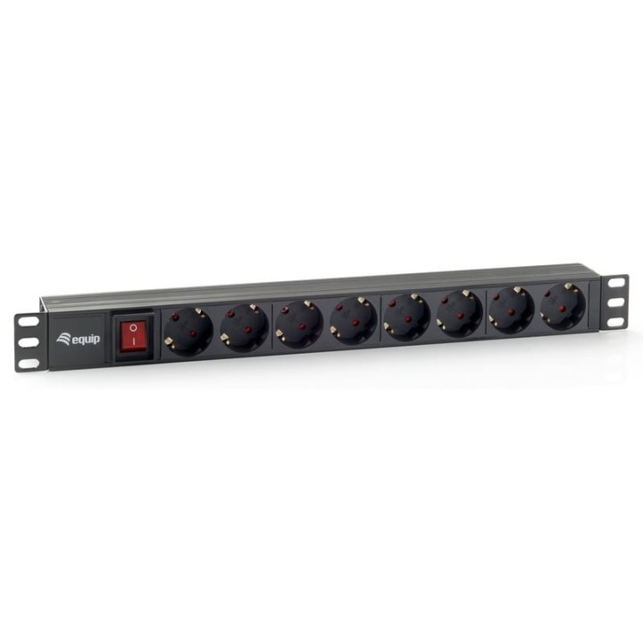 Equip Regleta 8 Tomas para Rack 19" 1U