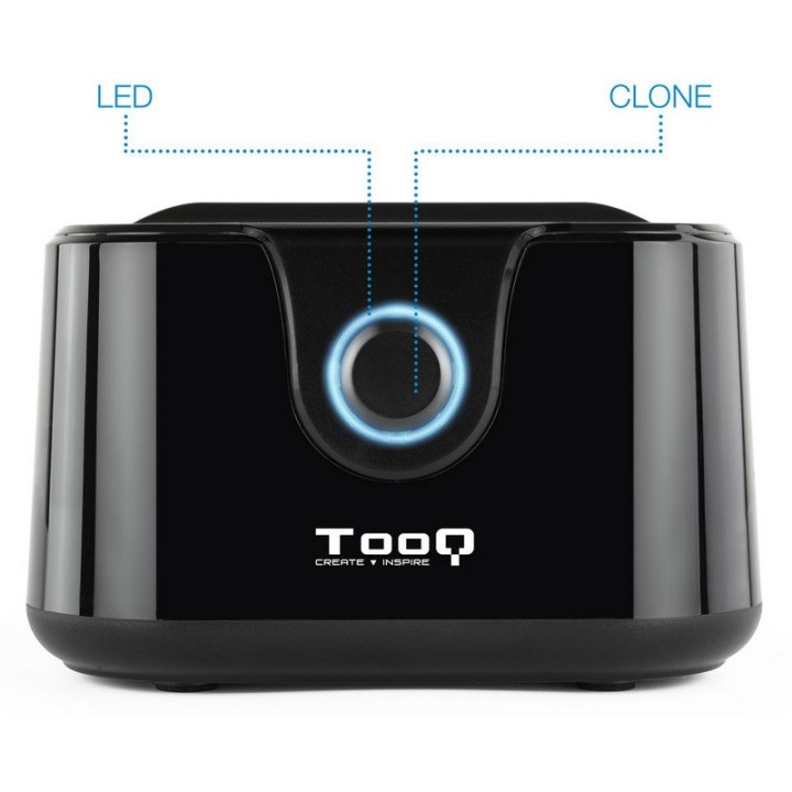 TooQ HDD Docking Station USB 3.0 Negra