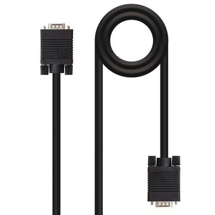Cable VGA Nanocable 10.15.1302 1,8 m doble apantallado negro