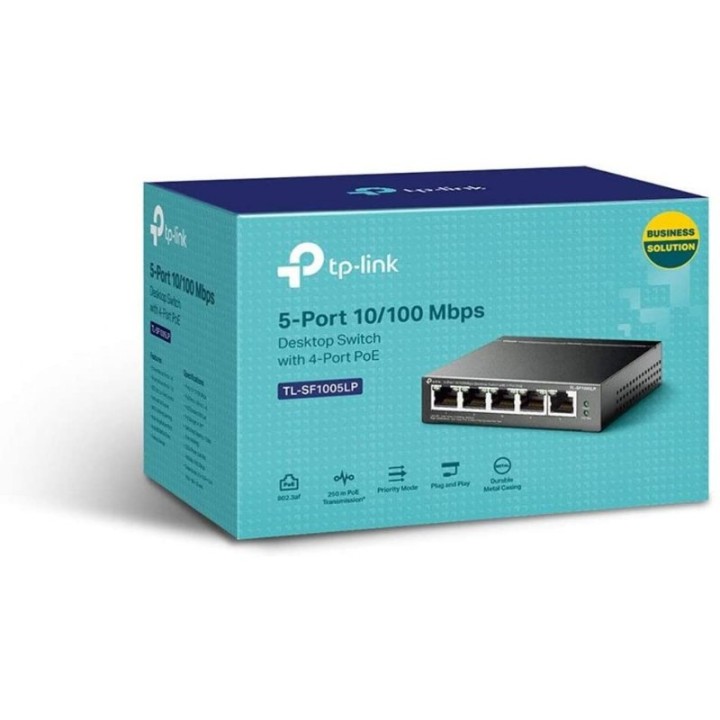 TP-Link TL-SF1005LP Switch 5 Puertos PoE