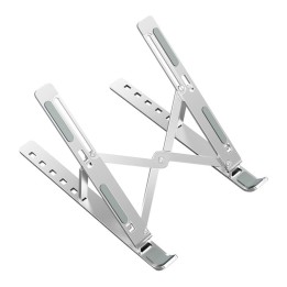 Ewent Soporte Plegable de Viaje Aleación de Aluminio para Portátil