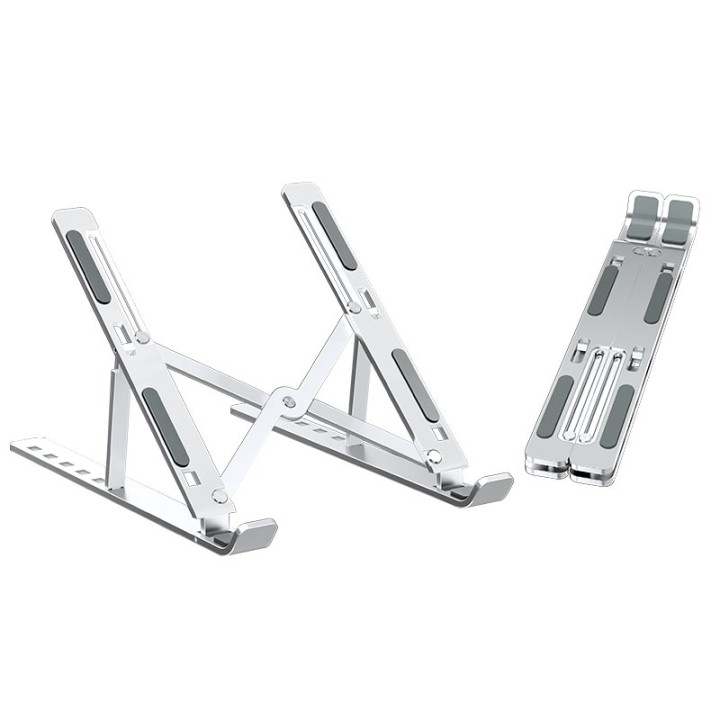 Ewent Soporte Plegable de Viaje Aleación de Aluminio para Portátil