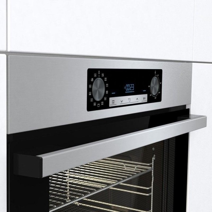 Horno Multifunción Hisense BSA65226AX 77L 60cm Hidrolítico A AirFryer Vapor Inox