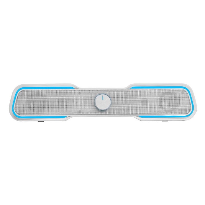 Mars Gaming MSBX Altavoz Bluetooth RGB 10W Blanco