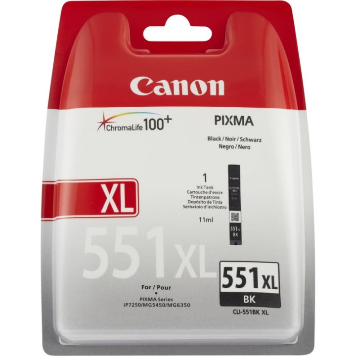 Canon CLI-551 XL Negro