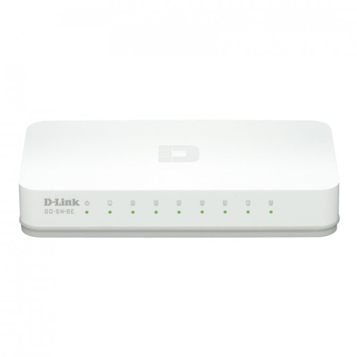 D-Link GO-SW-8E Switch Plástico 8 puertos 10/100 Mbps
