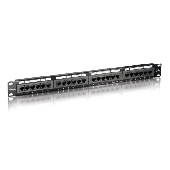 Equip Patch Panel 24 puertos Cat 5e