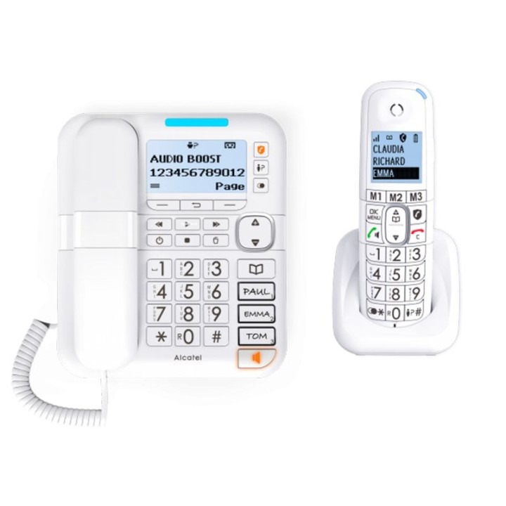 Alcatel XL785 Combo Voice Teléfono Fijo Sobremesa + Inalámbrico