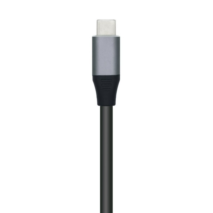 Aisens A109-0508 HUB USB 3.1 Tipo-C 4 Puertos Gris