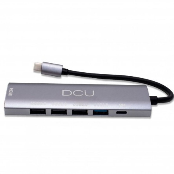 DCU Tecnologic Hub USB-C HDMI 4K/USB 3.0/USB 2.0