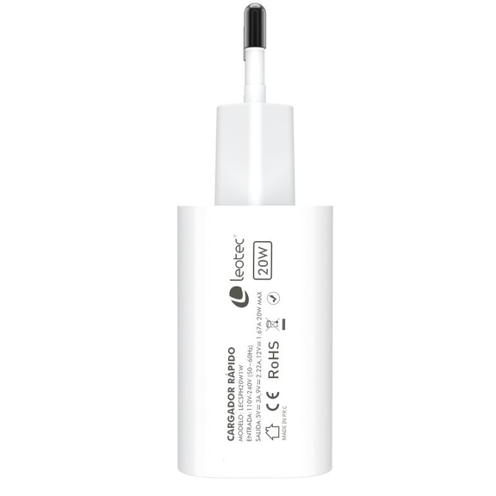 Leotec Cargador Universal USB-C 20W