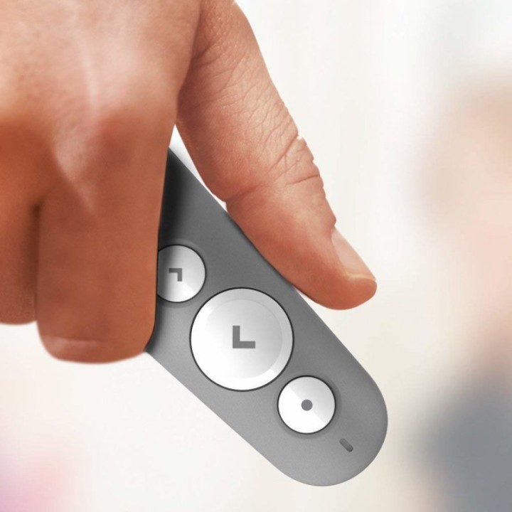Logitech R500 Mando Inalámbrico Láser para Presentaciones Gris