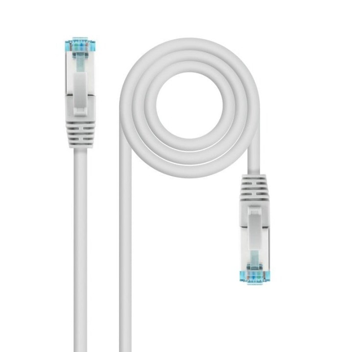 Nanocable Cable de Red RJ45 SFTP Cat.7 AWG26 10m Gris