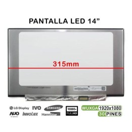 Pantalla LED 14" para Portátil Acer Swift 5 SF514-51-777U / Asus ZenBook UX490UA-X574-BL