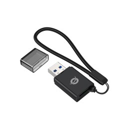 Lector Tarjetas CONCEPTRONIC USB-A 3.0 Negro (BIAN07B)
