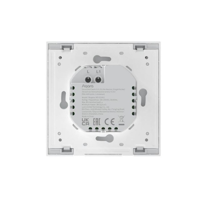 Aqara Smart Wall H1 EU Interruptor Inteligente de Pared Simple