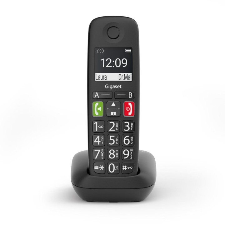 Gigaset E290 Teléfono Inalámbrico DECT Negro