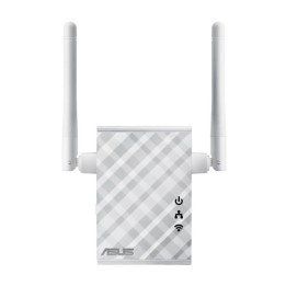 Repetidor Wi-Fi ASUS RP-N12 N300 2.4GHz 2 Antenas Externas MIMO WPA2 WPS LAN