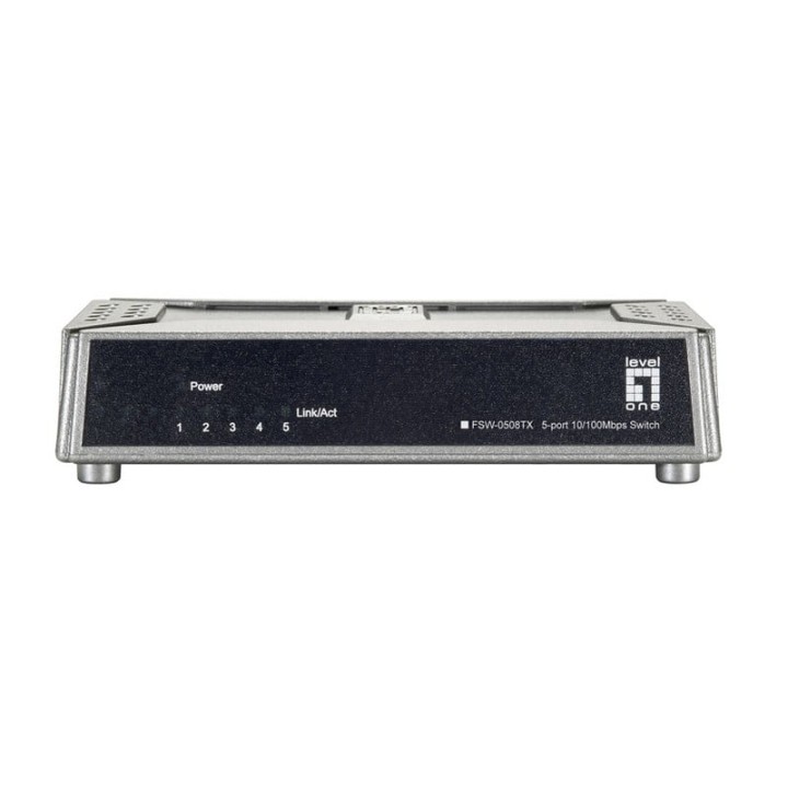 LevelOne FSW-0508TX Switch 5 Puertos 10/100 Mbps