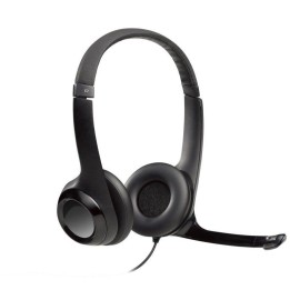Logitech H390 Auriculares Estéreo con Micrófono con Supresión de Ruido USB-A funciona con Chromebook