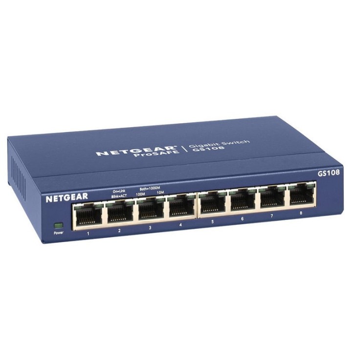 Netgear GS108GE ProSafe Switch 8 Puertos Gigabit