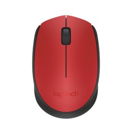 Logitech M171 Ratón Inalámbrico Rojo