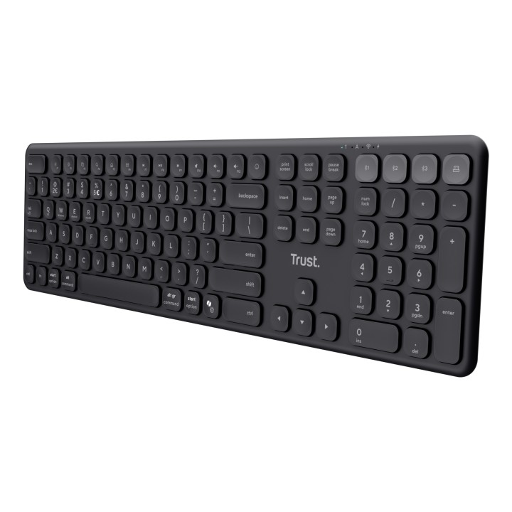 Teclado Trust Vaiya Bluetooth Negro (25635)