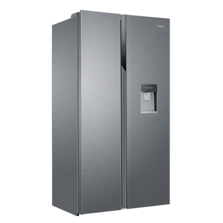 Haier HSR3918EWPG Frigorífico Americano E Inox