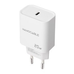 Cargador de Pared Nanocable 1xUSB-C Blanco (10.10.2005)