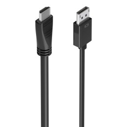 Cable AISENS DP/M a HDMI/M 5m Negro (A125-0896)