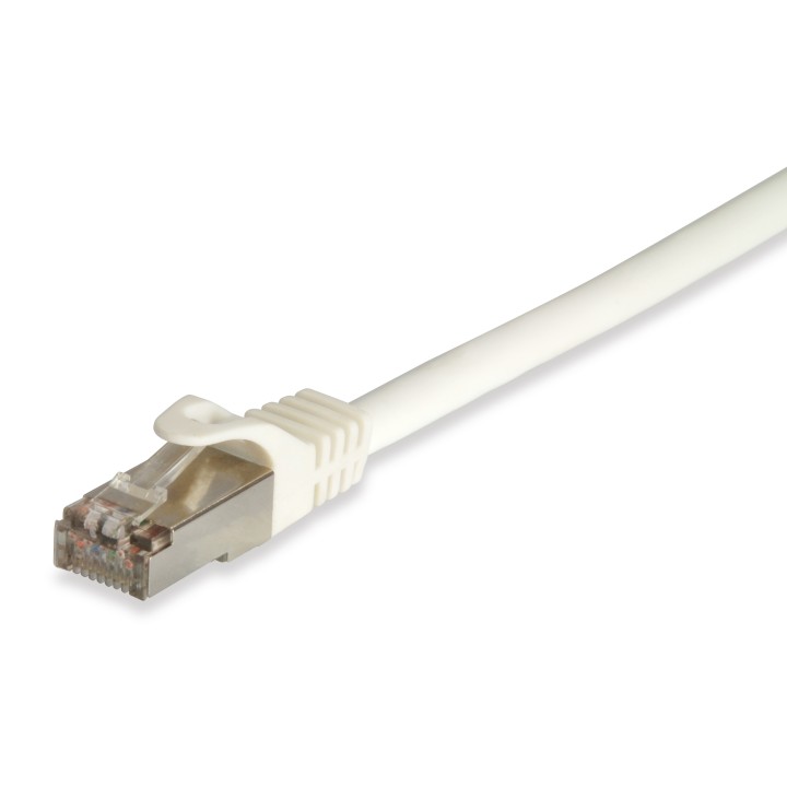 Latiguillo EQUIP Cat.6A S/FTP 20m Blanco (EQ605719)