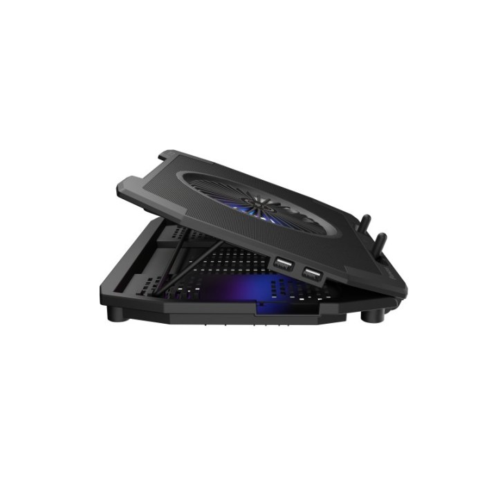 Genesis Oxid 850 RGB Base Refrigeradora para Portátiles hasta 17.3" Negra