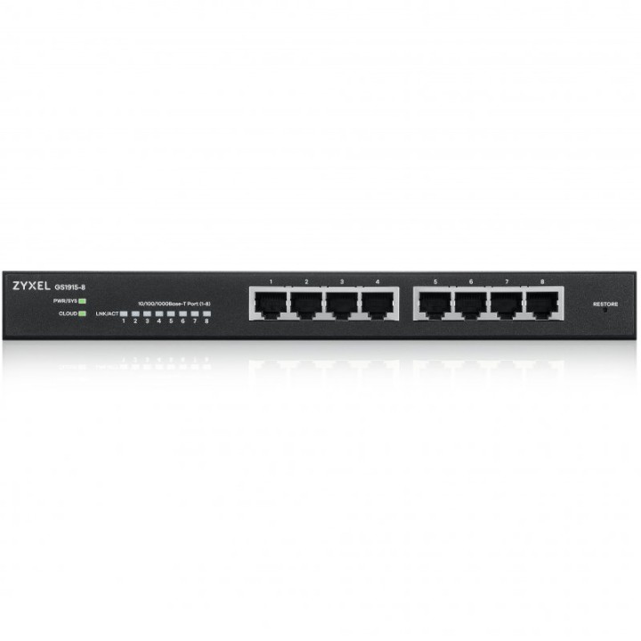 Zyxel GS1915-8 Switch Gestionado L2 8 Puertos Gigabit Ethernet