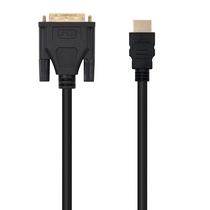 Nanocable DVI/M a HDMI A/M 5m Negro (10.15.0505)