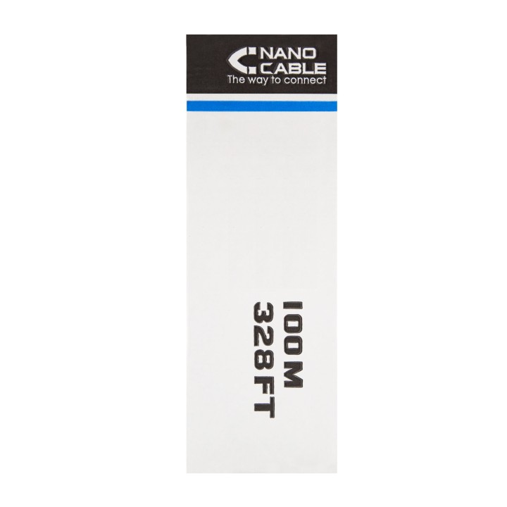 Nanocable RJ45 Cat.6 UTP AWG24 100m Rojo (10.20.0502)