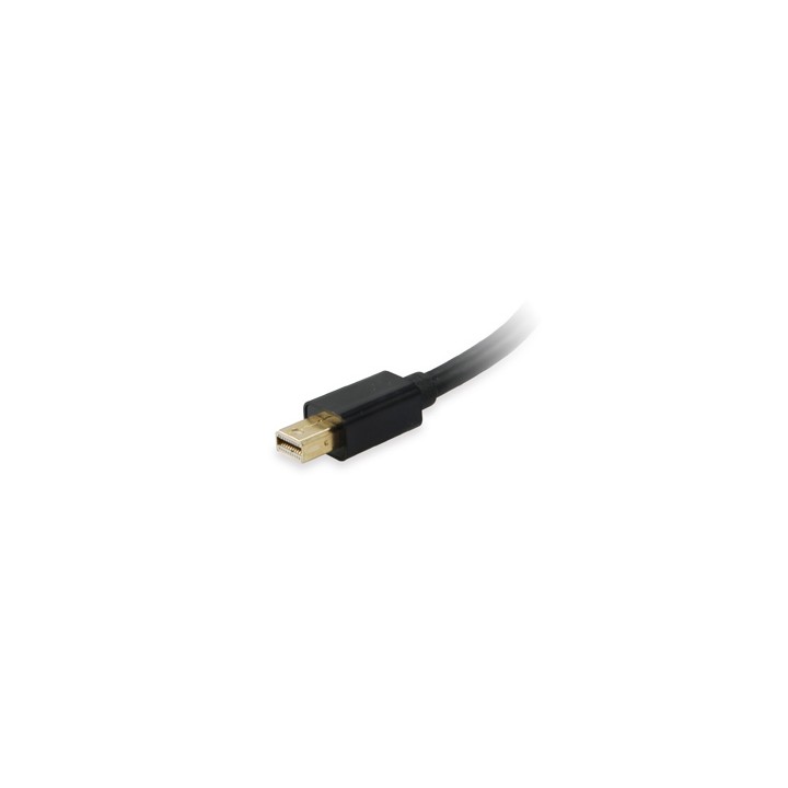 Adaptador EQUIP Mini DP/M a DVI-I/H Negro (EQ133433)