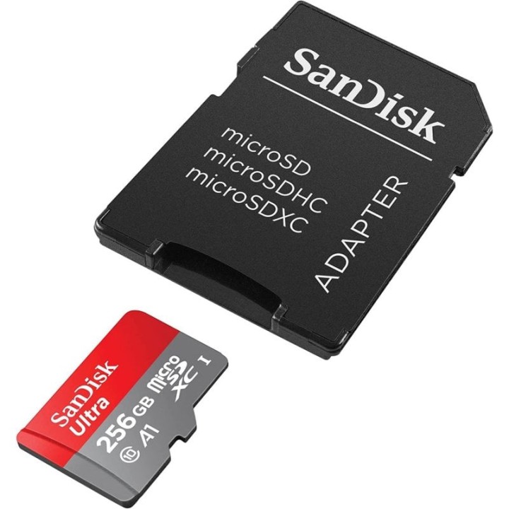 SanDisk Ultra microSDXC 256GB UHS-I A1 Clase 10 con Adaptador
