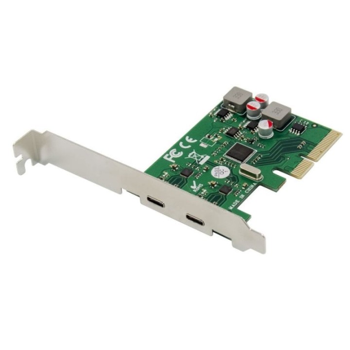 Conceptronic Tarjeta PCI-E USB-C 3.2 Autoalimentada