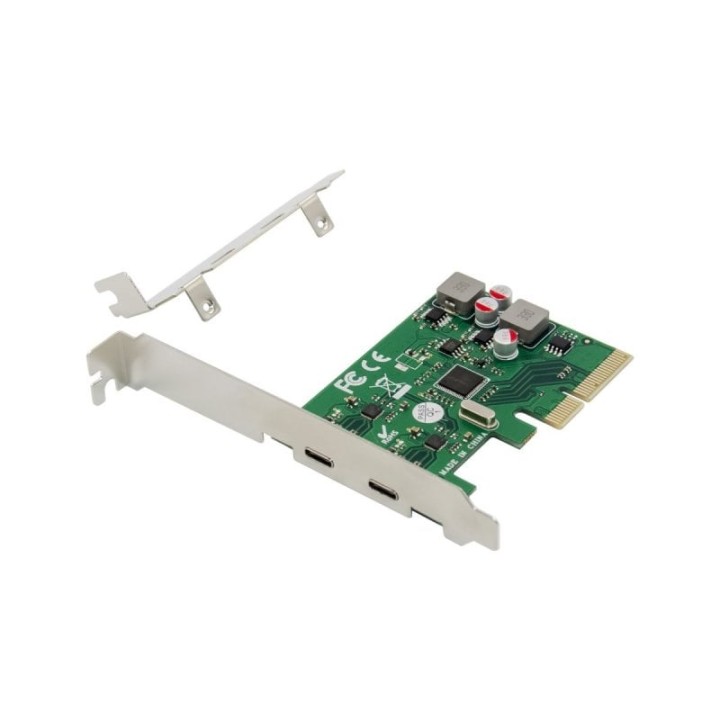 Conceptronic Tarjeta PCI-E USB-C 3.2 Autoalimentada