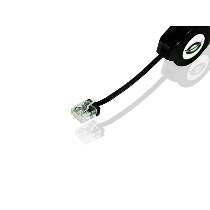 Cable CONCEPTRONIC RJ45 Cat.5e 1,2m Negro (CNCAT5E12R)