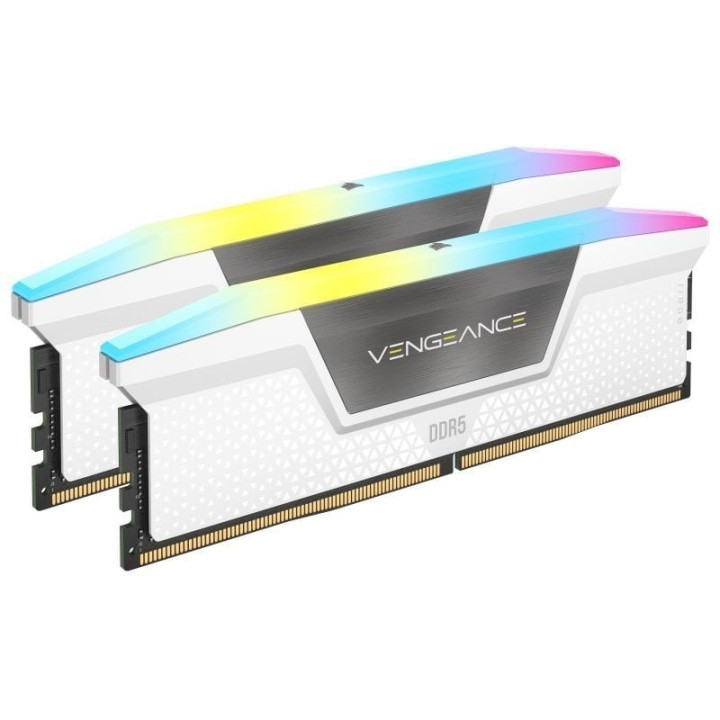 Corsair Vengeance RGB White DDR5 5200MHz 64GB 2x32GB CL40