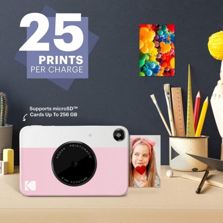 Kodak Printomatic Cámara Instantánea Rosa