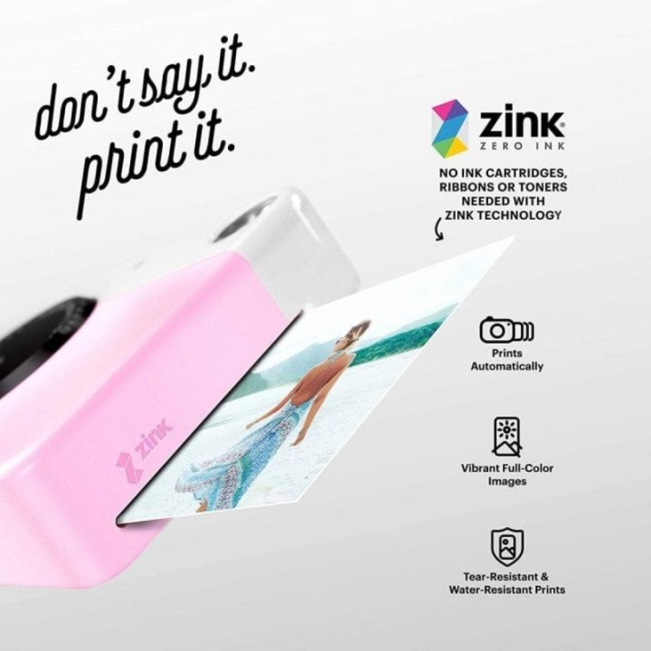 Kodak Printomatic Cámara Instantánea Rosa