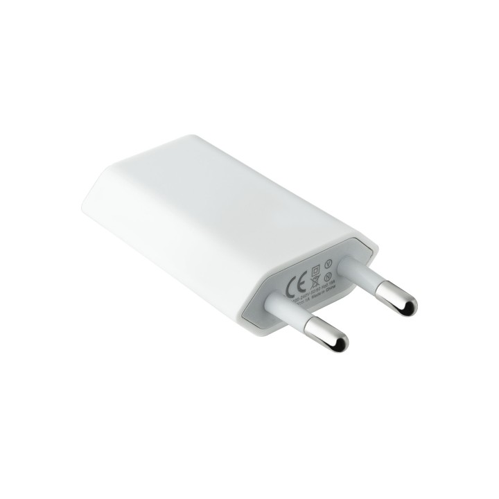 Mini Cargador Nanocable USB 5V/1A Blanco (10.10.2001)