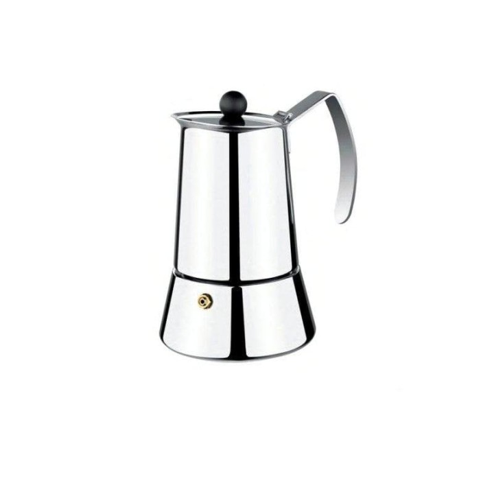 Cafetera Italiana Monix Eterna M630006 6 Tazas Acero Inoxidable Inducción