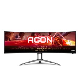 AOC AG493UCX2 48.8" LED Dual QHD 165Hz USB-C FreeSync Premium Pro Curva