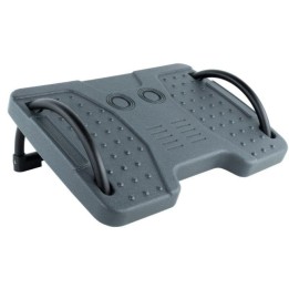 Reposapiés TooQ TQFR0601-G Ajustable en Inclinación Gris
