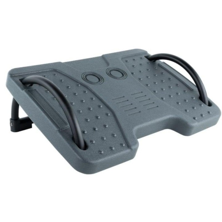 Reposapiés TooQ TQFR0601-G Ajustable en Inclinación Gris