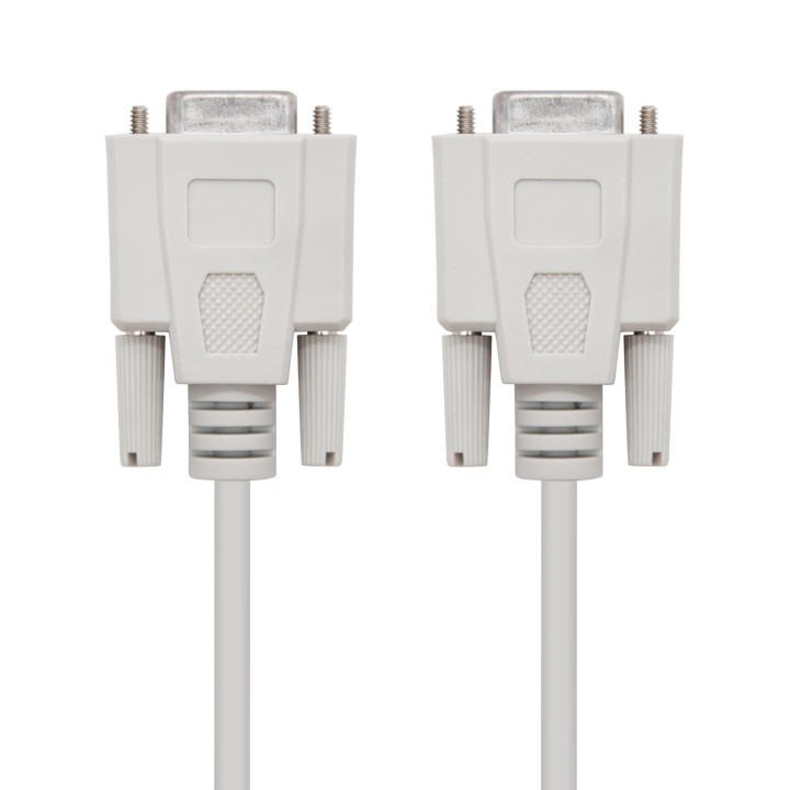 Nanocable DB9/H a DB9/H 1.8m Beige (10.14.0602)