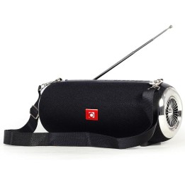 Gembird SPK-BT-17 Altavoz Bluetooth Portátil con Antena Negro